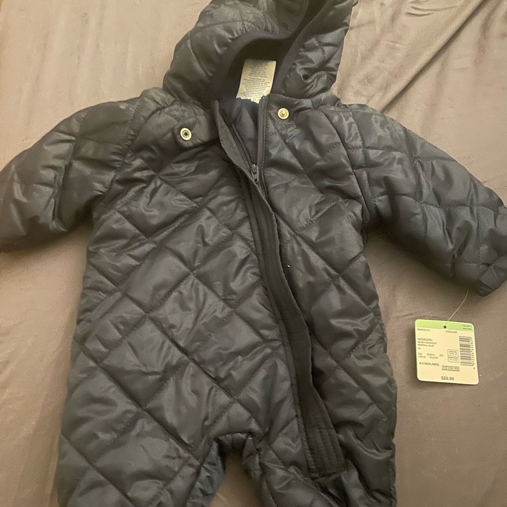 NWT baby snow suit